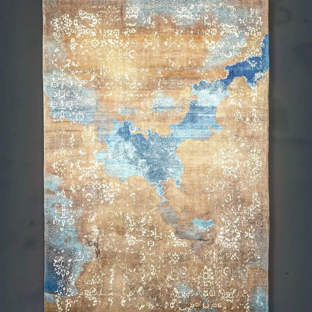 Blue carpet artwork